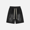 Laid-Back Cinch Denim Shorts