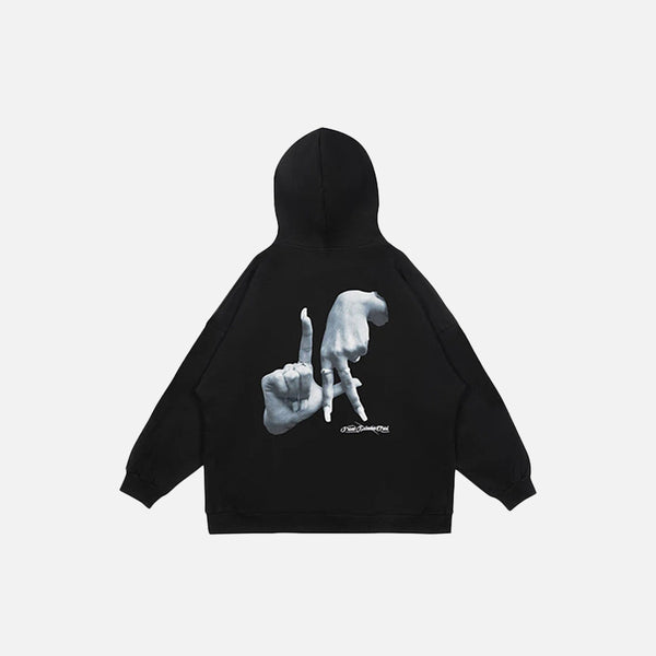 2000s Hand Gesture Sweatshirt