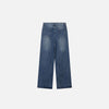 Drawstring Relaxed Blue Denim