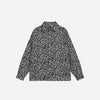 Leopard Polo Vintage Collar Shirt