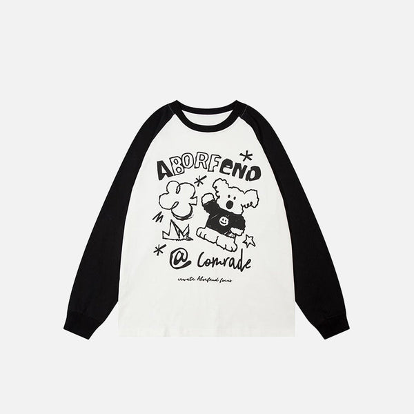 Hound Horizon Print Sweatshirt