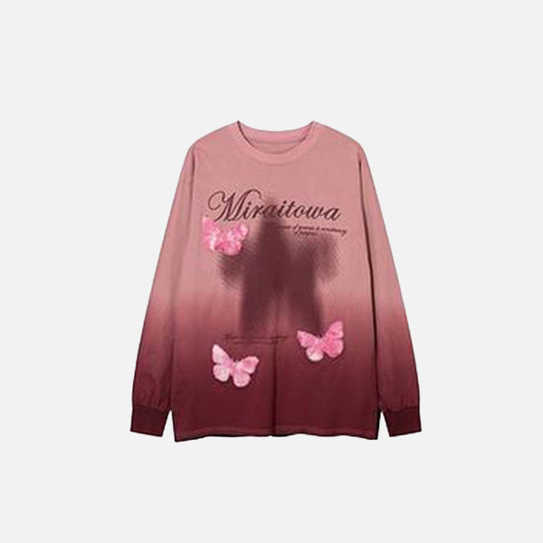 Wing Script Boxy Sweatshirt alternatif görünüm