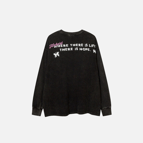 Wing Wash Street Sweatshirt alternatif görünüm