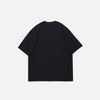 Big-Silhouette MACHINE Stamped T-Shirt