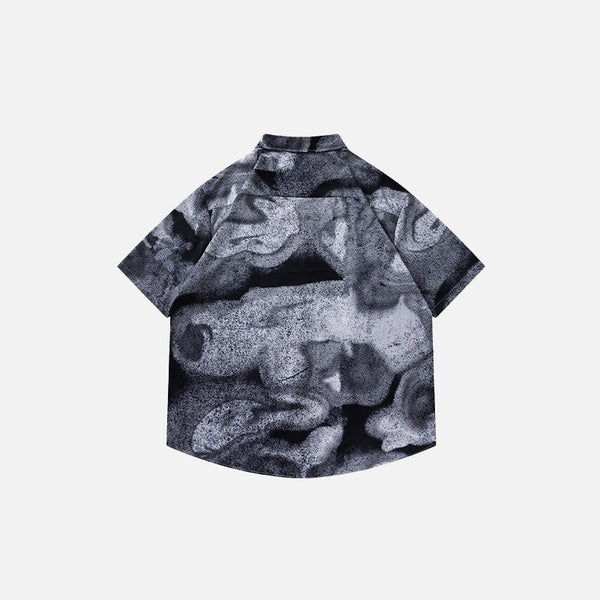 Monochrome Abstract Graphic Top alternatif görünüm