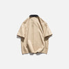 Galactic Panel Patchwork Woven Top