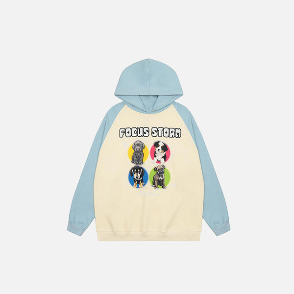Star Dogs Graphic Sweatshirt alternatif görünüm