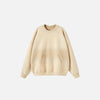 Güneş Baskılı Oversize Sweatshirt, kombin görünüm — Navra Wear