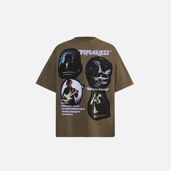 Legend Rock Fearless T-Shirt alternatif görünüm