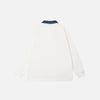 Winged Patch Denim Boxy Top