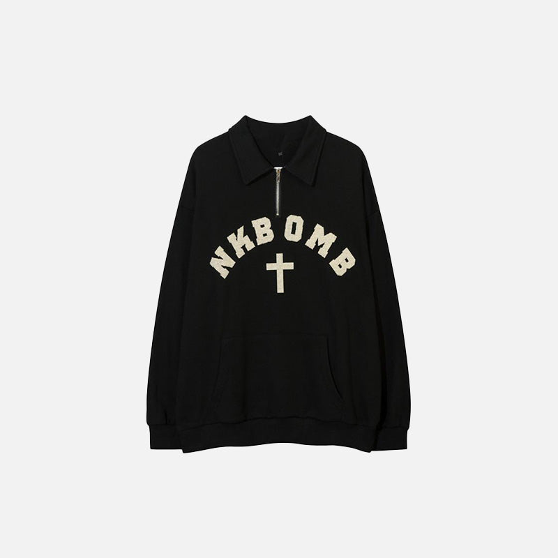 Garden Polo Boxy Sweatshirt