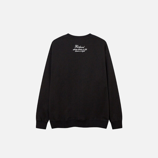Raw Star Denim Sweatshirt alternatif görünüm