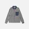 Letter Patch Embroidered Long Sleeve Top
