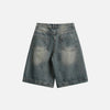 Timeless Wide Leg Denim Shorts
