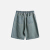 Sacred Pattern Denim Shorts