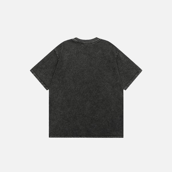 Classic-Wash Archive Embroidery Patch T-Shirt alternatif görünüm