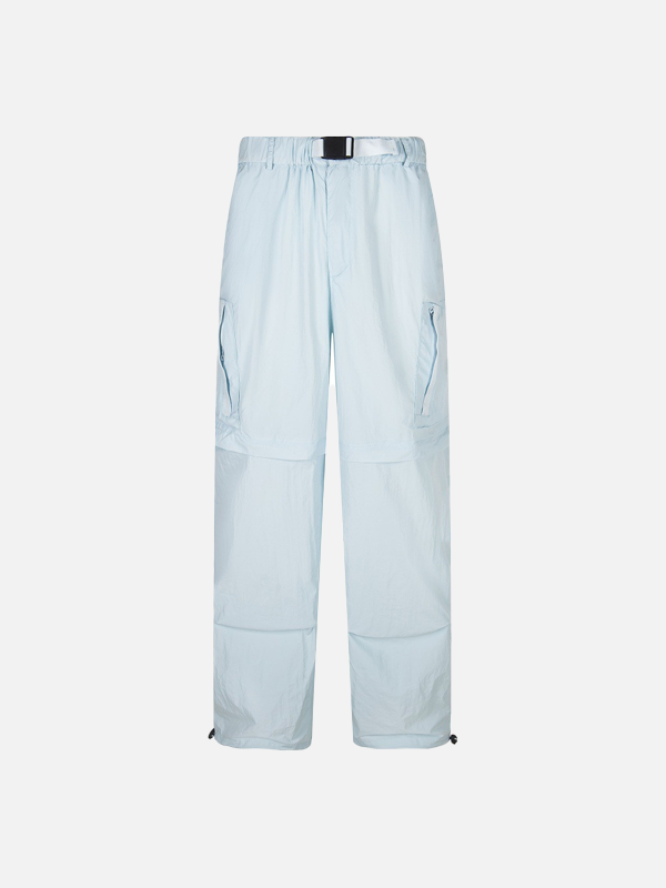 Belted Functional Oversize Trousers