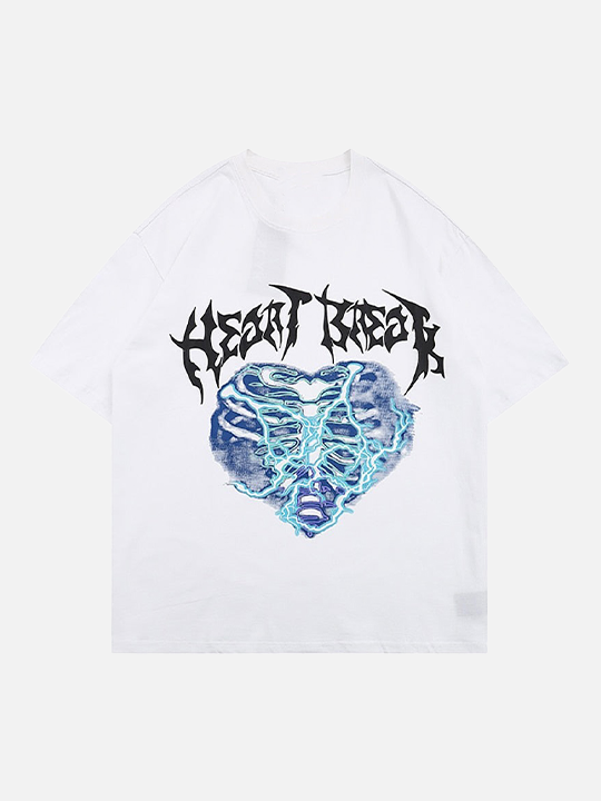 Heart Electrified T-Shirt alternatif görünüm
