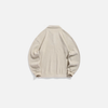 Geo Block Quarter-Zip Casual Top