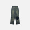 Classic Torn Mosaic Denim