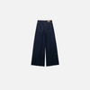 Dark Blue Bell Leg Denim