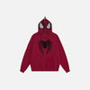 2000s Zip-Up Spider Mask Sweatshirt