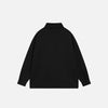 Noir Chest Pocket Casual Top