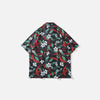 Spice Leaves Print Woven Top