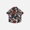 Floral Corduroy Short Sleeve Top