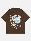 Skeleton Space In Lost T-Shirt