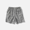 Checkered Comfort Waistband Shorts