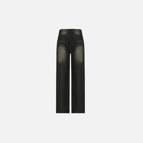 Rebel Thigh-Slash Denim alternatif görünüm