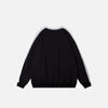 Athletic Print Relaxed Sweatshirt