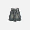 Worn Denim Field Shorts