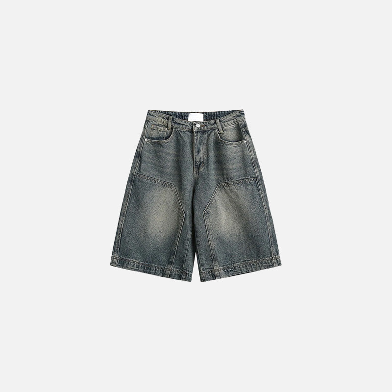Worn Denim Field Shorts