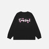 Long-sleeved Hearts Love T-Shirt
