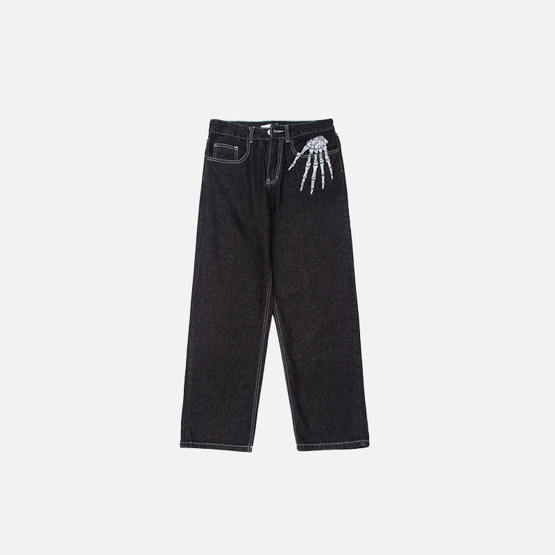 Bone Stitch Denim Bottoms