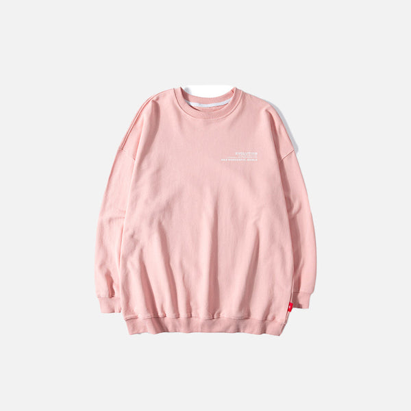 Garden Print Pullover Sweatshirt alternatif görünüm