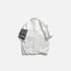 Bandana Panel Patchwork Woven Top