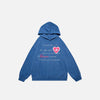 Heart Poetry Graphic Sweatshirt