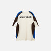Athletic Color Contrast Boxy-Fit T-Shirt