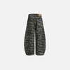 Retro Camo Loose Wide-Leg