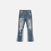 Ink Splash Ripped Denim