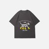 Turn-Of-Era Soft Cotton Laid-Back Fit Hound T-Shirt