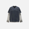Torn-Vibe Two Layered Long Sleeve Performance T-Shirt