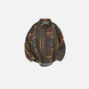 Geo Splice Color Block Woven Shirt