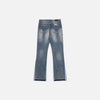Ink Splash Ripped Denim