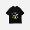 Turn-Of-Era Soft Cotton Laid-Back Fit Hound T-Shirt