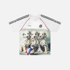 Insulated Dalmatian Visual Mesh Jersey T-Shirt