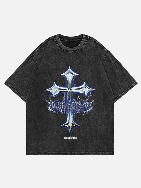 Cross Wash Acid T-Shirt